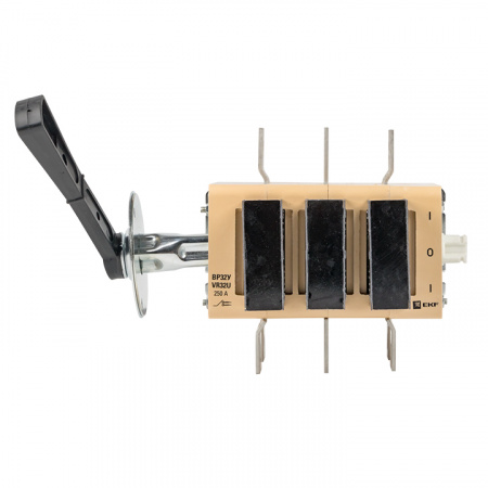 uvr32-35b71250 Выключатель-разъединитель ВР32У-35B71250 250А 2 направления с дугогасительными камерами съемная левая/правая рукоятка MAXima EKF 