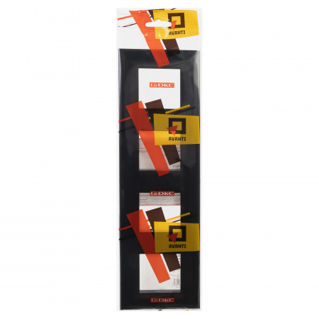 Avanti Рамка ARTLEBEDEV Черный квадрат 8 модульная DKC 4402908