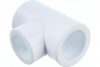 Тройник полипропиленовый PPR переходной 25х20х25мм белый Политэк 9300252025