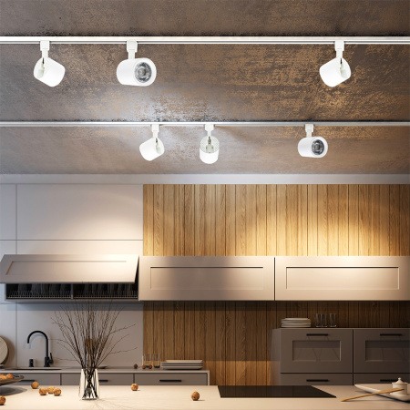 Светильник светодиодный трековый на шинопровод ДПО- 25w 4000K 24° WH (белый) IP40 jazzway JazzWay 5010635