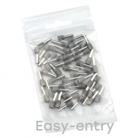 Наконечник НШвИ 4.0-9 (50шт) серый EKF nhvi-4.0-9