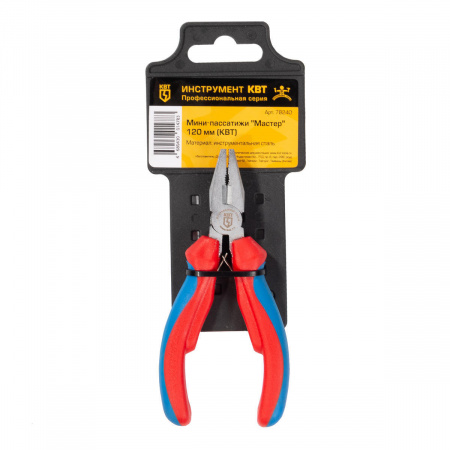 Мини-пассатижи 120 мм серия МАСТЕР КВТ 78240