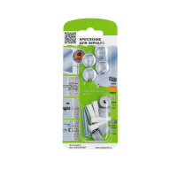 Комплект крепление для зеркала хром, гладкое Европартнер 87654