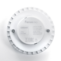 Лампа светодиодная LED 11вт GX53 белый таблетка Feron.PRO FERON LB-1511 38206