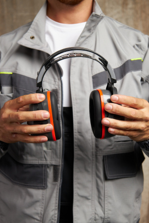 Наушники шумозащитные INTERLAGOS серого цвета Delta Plus INTERGR