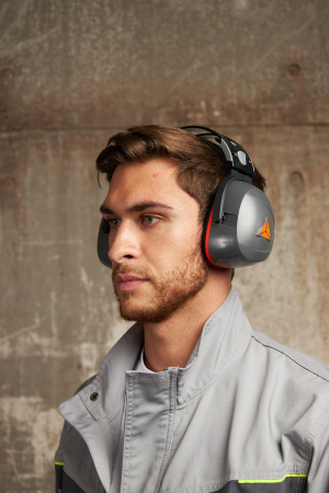 Наушники шумозащитные INTERLAGOS серого цвета Delta Plus INTERGR