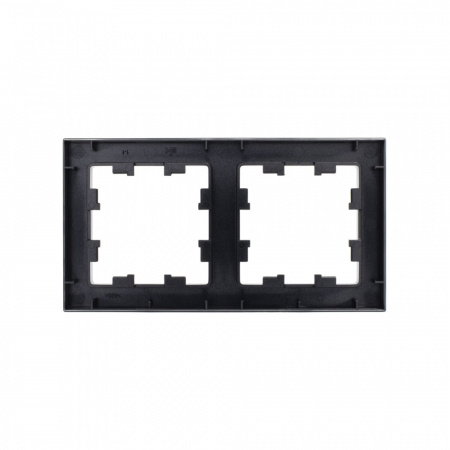 Рамка двухпостовая ATLASDESIGN универсальная мокко Systeme Electric ATN000602