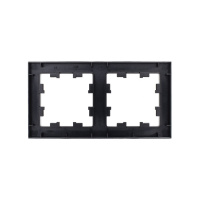 Рамка двухпостовая ATLASDESIGN универсальная мокко Systeme Electric ATN000602