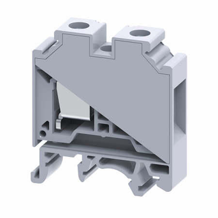 289779 Клемма проходная 16 кв.мм винтовая OptiClip CTS-16-I-76A-(0.2-16)-серый КЭАЗ 