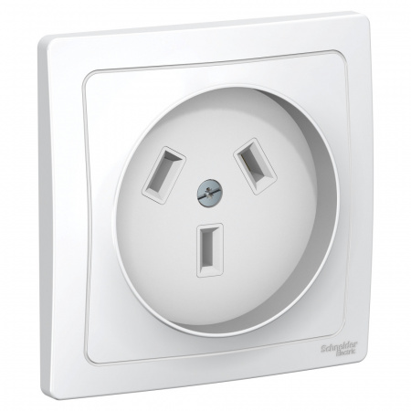 BLANCA скрытой установки розетка силовая 2р+n, 32а, 250в, белый Systeme Electric BLNSR003231
