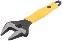 70195 Ключ разводной ''Эталон'', CrV, узкие губки, шкала, экстра увеличенный захват, прорезиненная ручка 150 мм ( 34 мм ) FIT 