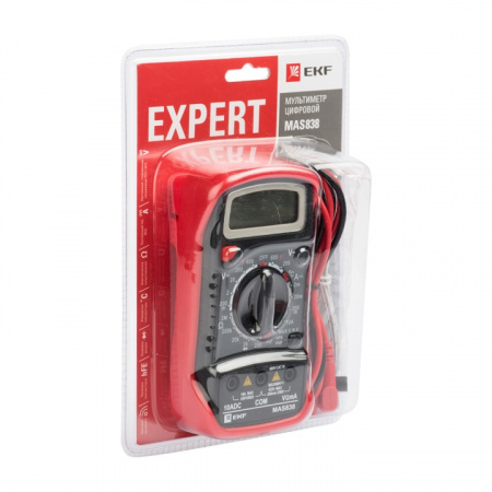 In-180701-pm838 Мультиметр цифровой MAS838 Expert EKF 