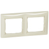 VALENA Рамка 2 поста горизонтальная слоновая кость Legrand/Daccord 774352