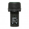 Кнопка зеленая SW2C-10D с подсветкой неон 1з+1р I P54 EKF sw2c-md-g