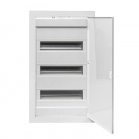 Встраиваемый силовой щит Nova 36 мод. с пластик. дверью IP40 Proxima EKF nv-pb-pd-3