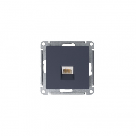 Розетка ATLASDESIGN компьютерная RJ45 механизм грифель Systeme Electric ATN000783
