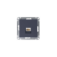 Розетка ATLASDESIGN компьютерная RJ45 механизм грифель Systeme Electric ATN000783