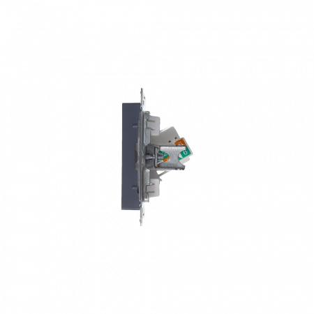 Розетка ATLASDESIGN компьютерная RJ45 механизм грифель Systeme Electric ATN000783