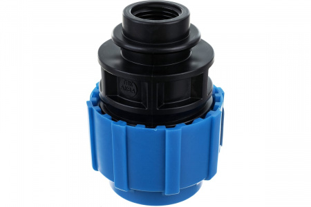 Муфта ПНД компрессионная ВР 32 х 1/2' Политэк 52003212