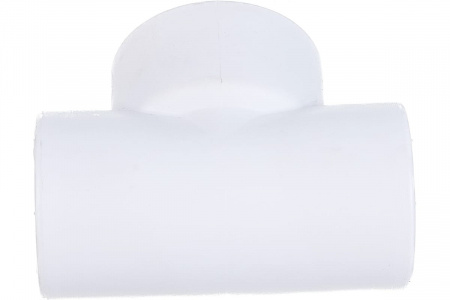 Тройник полипропиленовый PPR переходной 20х25х20мм белый Политэк 9300202520