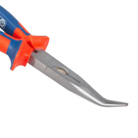 Длинногубцы изогнутые 200 мм серия МАСТЕР КВТ 77425