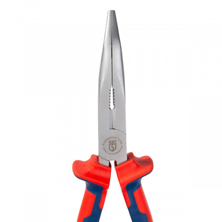 77425 Длинногубцы изогнутые 200 мм серия МАСТЕР КВТ 