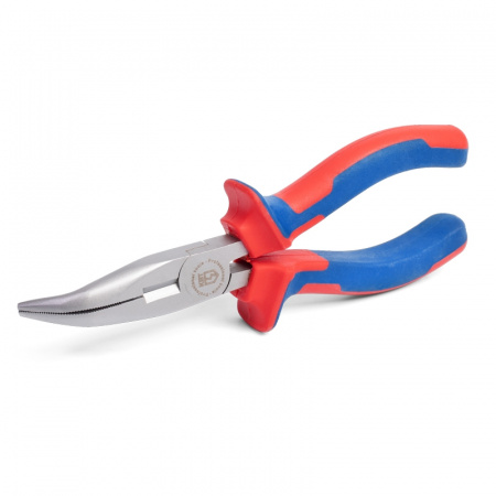 77425 Длинногубцы изогнутые 200 мм серия МАСТЕР КВТ 