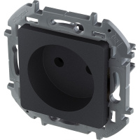 Розетка 2К 16 А 250 В~ INSPIRIA антрацит Legrand/Daccord 673713