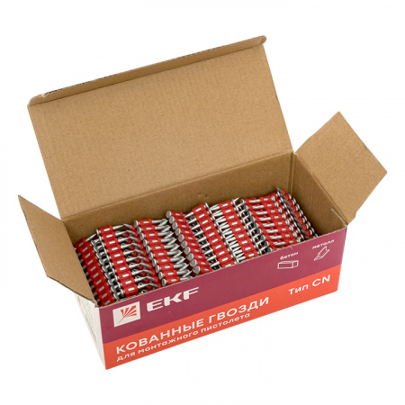 cpn-3019bp Гвозди кованные для монтажного пистолета Bullet Type 19 мм (упак. - 1000 шт.) Expert EKF 