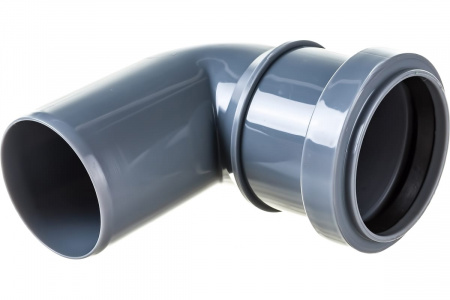 Отвод канализационный 87.5 град. 50 Политэк 100587