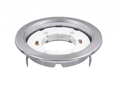 1016782 Светильник встраиваемый под лампу GX53 PGX53 10639.26 хром матовый JazzWay 