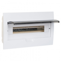 Щит распределительный встраиваемый ЩРв-П-18 IP40 пластиковый EKF pb40-v-18