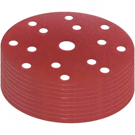 D-54514 Диск шлифовальный 8 отверстий коричневый D125 мм, A80 (10 шт) Makita 