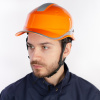 DIAM5UPORFL Защитная каска BASEBALL DIAMOND V UP из ABS оранжевого цвета с храповым механизмом Delta Plus 