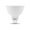 Лампа светодиодная LED 9 Вт 830 лм 3000К AC150-265В GU5.3 софит MR16 теплая Black GAUSS 101505109