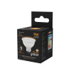 Лампа светодиодная LED 9 Вт 830 лм 3000К AC150-265В GU5.3 софит MR16 теплая Black GAUSS 101505109