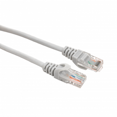 Патч-корд TERACOM PRO Cat.5E неэкранированный UTP оболочка LSZH серый (2.0м) EKF TRP-5EUTP-LSH-2M-GY