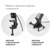 Светильник настольный на струбцине черный N-121-E27-40W-BK ЭРА C0041454