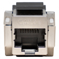 Модуль Keystone розеточный TERACOM PRO Cat.5E RJ-45 экранированный FTP 110 IDC 90 градусов EKF TRP-KSTN-SOCK-90D-5EFTP