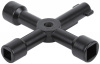 Ключ универсальный для электрошкафов 4-в-1 FIT 60105