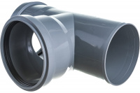 Тройник канализационный 87 град. 110 Ostendorf 115400