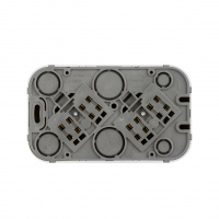 Quteo розетка двойная без заземления без шторок   -16 A-250 В IP 20 - Белый Legrand/Daccord 782231