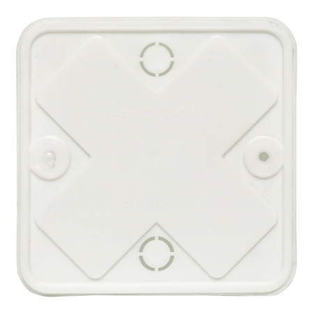 Коробка разветвительная КМР-030-030кг наружная (75х75х25) белая с клеммником PROxima EKF plc-kmr-030-030kg