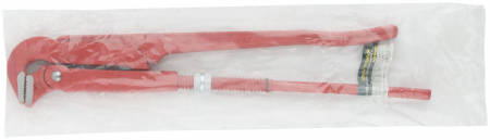 Ключ трубный газовый CrV Профи 90 гр (тип L) 1.5'' FIT 70445