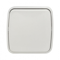 Выключатель Минск 1-клавишный ОП 10А белый EKF EGV10-021-10