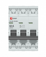 Выключатель нагрузки 3P 63А ВН-63N PROxima EKF S63363