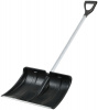 Лопата для уборки снега ''Снеговик'' пластиковая, алюминиевый черенок 500х375х1450 мм РОС 68104