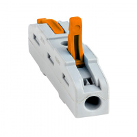 Строительно-монтажная клемма СМК 222-421 проходная 1 полюс 0.08-4мм2 PROxima EKF plc-smk-421