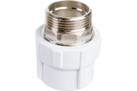 Муфта полипропиленовая PPR комбинированная НР под ключ 32х1' Политэк 9000003201к