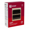pb40-n-24-light Щит распределительный навесной ЩРН-П-24 светлое дерево IP41 PROxima EKF 